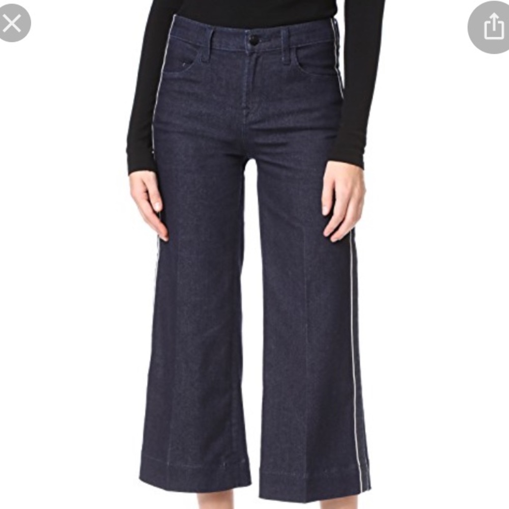 J Brand mid-rise crop culotte size 25 (Liza)